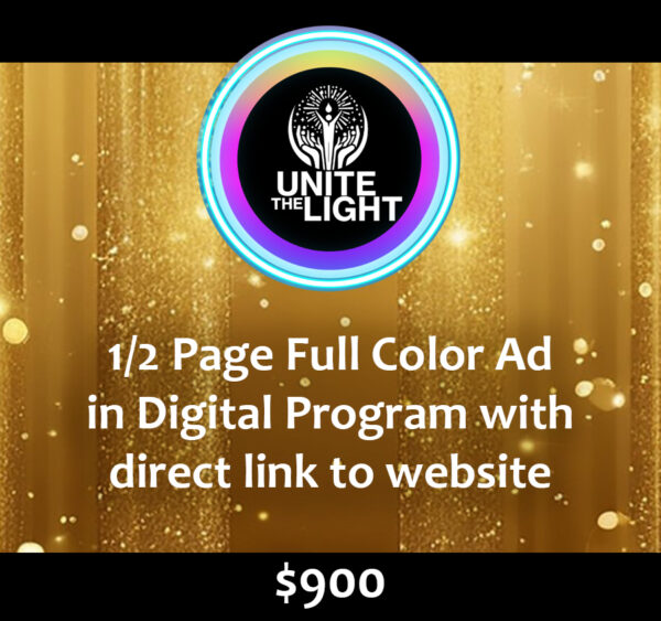 1/2 Page Digital Program Ad